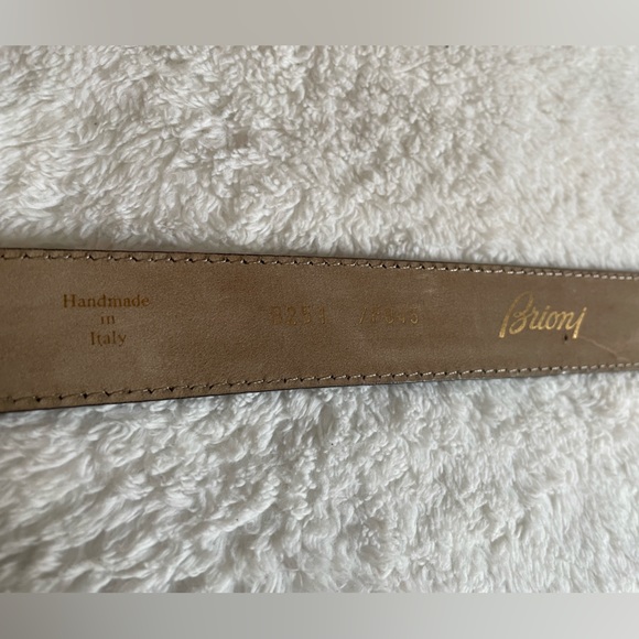 Brioni Mens Handmade in Italy Genuine Tejus, Size 100CM / 38 Inches - Mint Cond. - Picture 6 of 8